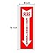 Fire Extinguisher Sign 5 Pack Fire Extinguisher Safety Stickers 4