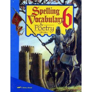 Spelling Vocabulary Poetry 6 B000SVN4D6 Book Cover