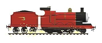 9 Inch James Red No. Number 5 Thomas The Tank Engine & Friends Removable Wall Decal Sticker Art Home Decor 9 inches Wide by 3 inches Tall