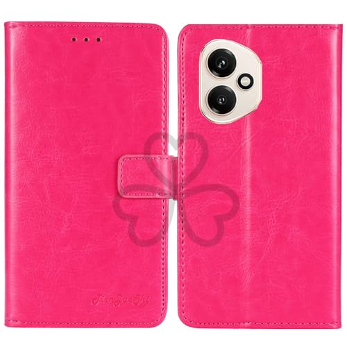 TienJueShi Rosa Book Stand Retro Flip Leather Protector Phone Wallet Gel Cover Etui TPU Silicone Case For Honor 400 6.55 inch