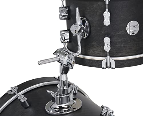 Pacific Drums & Percussion Drum Set Concept Classic 3-Piece Bop Ebony Hoops Shell Packs (Pdcc1803Ee) #TOP2