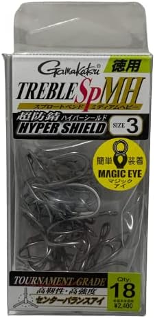 Gamakatsu Treble Hook Rose Value Treble SP-MH (HPS) #3
