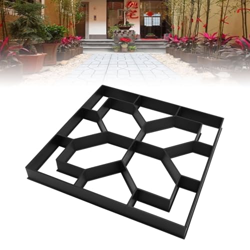 Moule à béton path maker 40x40x4cm pour pavage manuel d'allée - 8