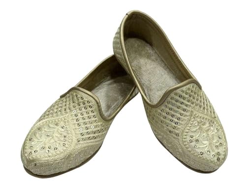 Traditional Unisex Kids Sherwani Dress Shoes – Indian Wedding Mojari Jutti for Boys and Girls – Ethnic Slip-On Footwear for Festive Outfits2