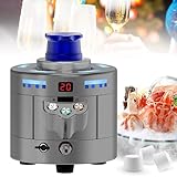 Trockeneismaschine und schneller Glaskühler, tragbare 2-in-1-Trockeneismaschine und Instantbecher in Lebensmittelqualität for Bars, Restaurants, Clubs und Hotels