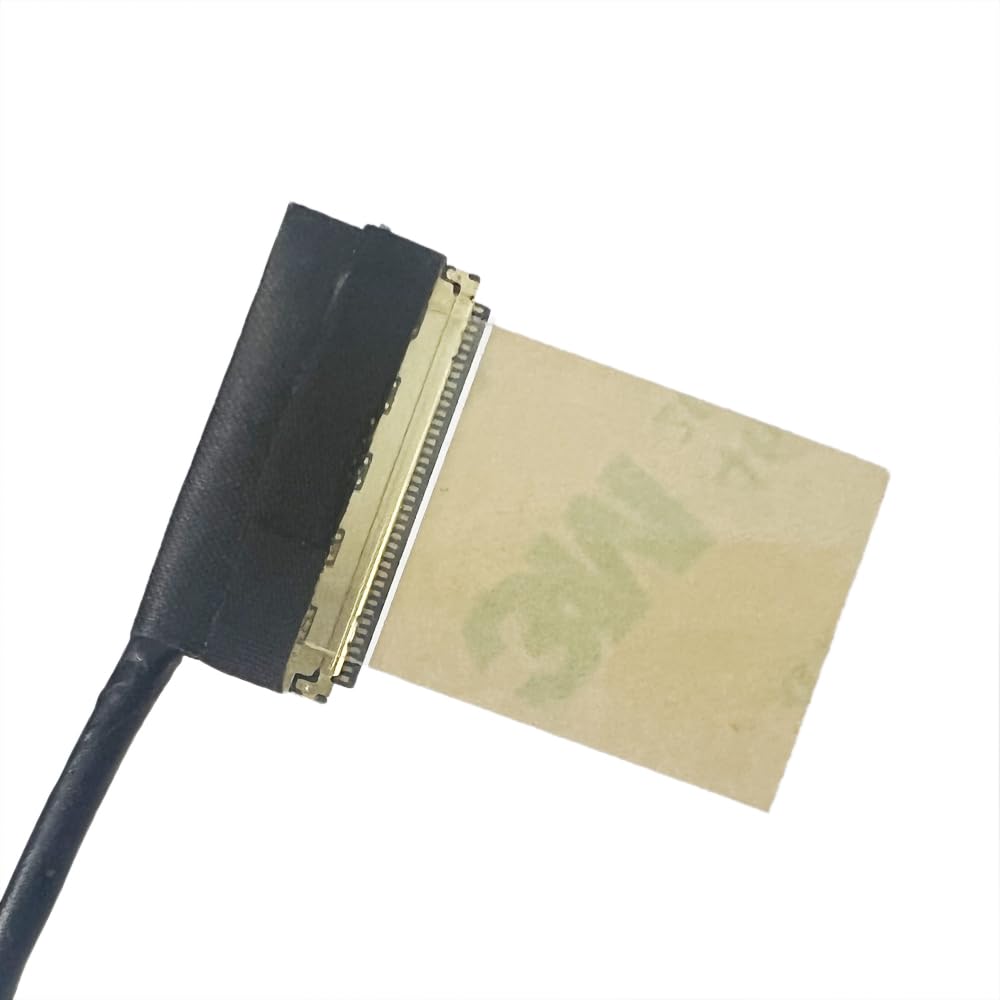 GinTai Laptop LCD EDP Cable LED LVDS Video Screen Line Display Flex Cable Wire Replacement for MSI MS-15K1 Cyborg 15 K1N-3040368-J36 40pin