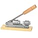 8milelake Desktop Wood and Metal Walnut or Pecan Heavy Duty Nut Cracker Gadget Tool
