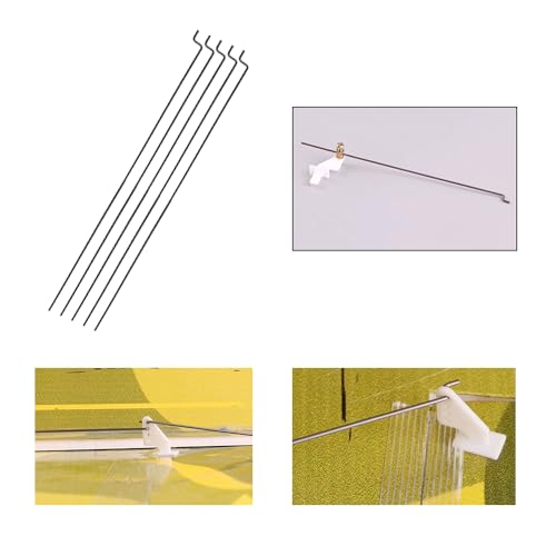 image for Gracilaria 20PCS RC Airplane Z Type Pushrod Steel Wire Push Pull Rod P
