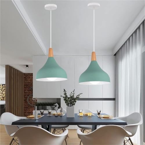 Lámpara colgante industrial E27 de techo regulable para comedor 6