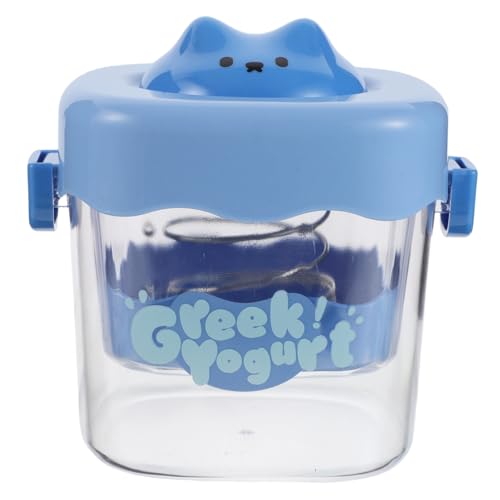 Luxshiny Colador De Yogur Milka Filtro De Leche De Yogur Espeso Colador Exprimidor Máquinas De Filtrado De Leche Filtro De Yogur Filtración Eficiente Yogur Yogur Azul Malla De Nailon