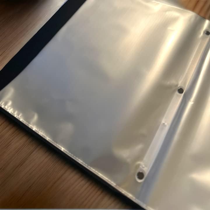 Miniatura 7 de Carpeta de piloto y aviador con soporte para bolígrafo, libro de exhibición con pestañas preestructuradas (A4, 80 páginas)