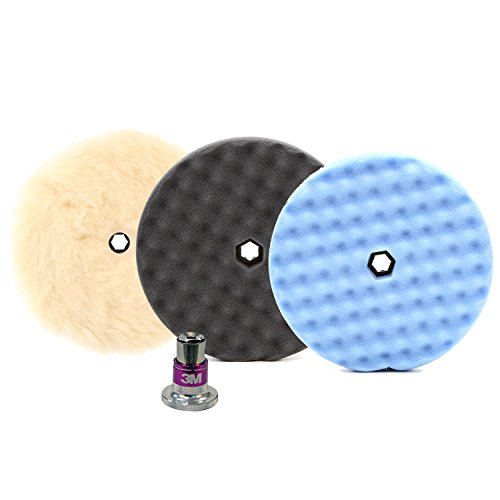 Perfect-It 33662 Quick Connect Wool/Foam Pad Kit
