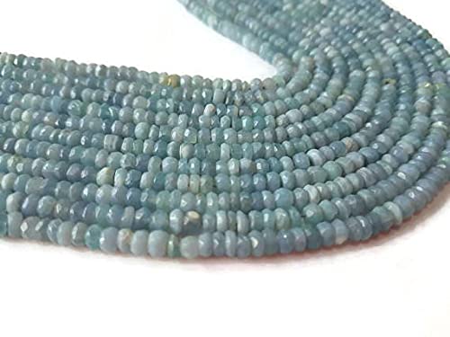 Blue Opal beads pour créer des bijoux bohèmes chics avec ces fils d'opales facettées 4mm