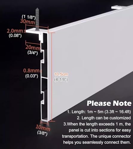 Panel de caja de aleación de aluminio premium de 2,6 m personalizable 8
