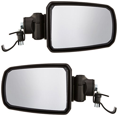 Seizmik Pursuit Utv Side View Mirror For Polaris Pro-Fit And Can Am Profiled Rops | Set Of 2 | Compatible With Polaris Ranger And General, Can-Am Defender And Maverick Utv Sxs Models #TOP22