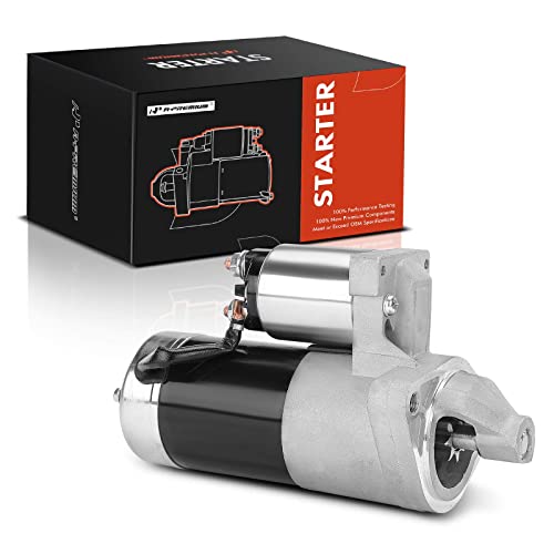 A-Premium Starter Motor Compatible with Chevrolet Tracker 2000-2003 & Suzuki Vitara 2000-2001 2003, 2.0L, 12V 1.6KW 8-Teeth Clockwise, Manual Transmission, Replace# BK3Z2282A