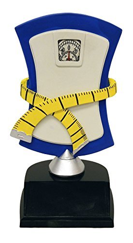 image for Decade Awards Weight Loss Trophy - Biggest Loser Award - Scale Trophy 