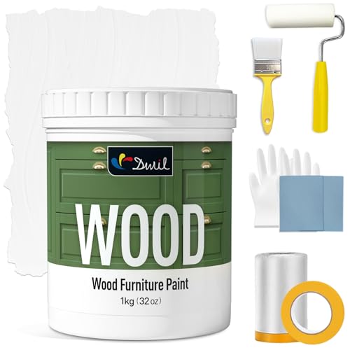 DWIL Matte Finish Wood Paint White