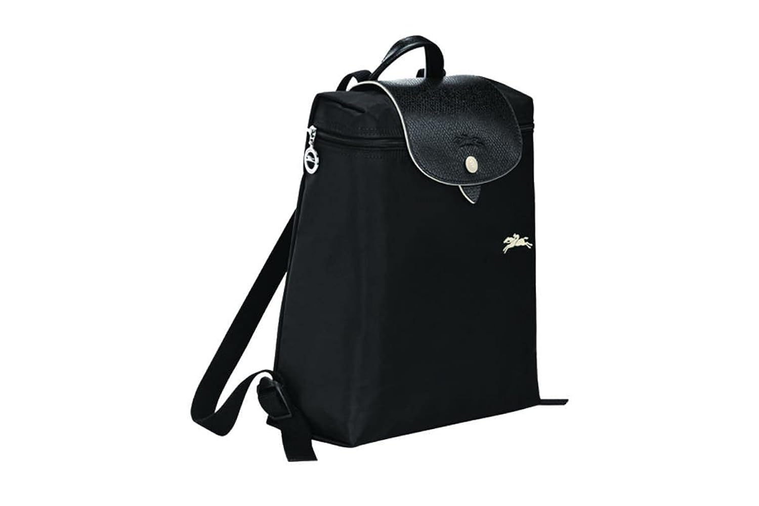 LONGCHAMP ブラック バックパック　ナイロン Amazon.com: Longchamp Le Pliage Nylon Backpack (Black