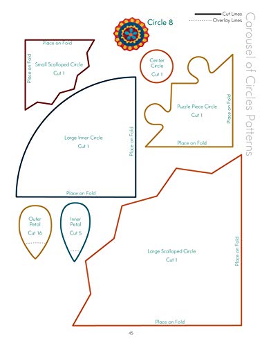 Bright & Bold Wool Applique (Landauer) More Than 12 Projects For Wall Hangings, Table Runners, Coasters, And More With Reusable Patterns, How-To Advice, Detailed Stitch Diagrams, And Insight On Care #TOP4