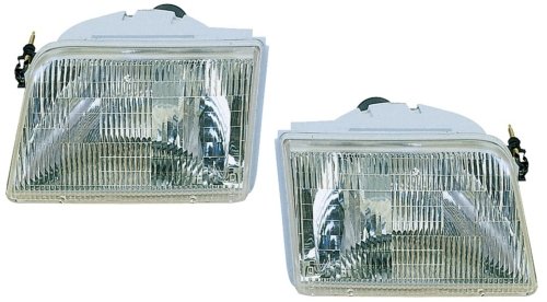 Ford Ranger Replacement Headlight Assembly - 1-Pair