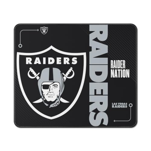 Image of YouTheFan NFL Las Vegas Raiders Gameday Mouse Pad