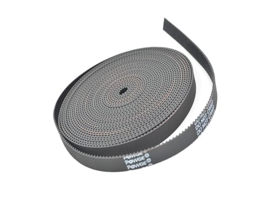 Courroie de distribution synchrone ouverte en caoutchouc 9mm de 5m pour mouvement linéaire