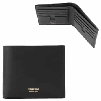 Tom Ford YT228 LCL158G GRAIN LEATHER BIFOLD 財布 ウォレット セール】TOM FORD 二つ折り財布 YT228 LCL158G レザー