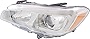 Evan Fischer Headlight Assembly Compatible with 2015-2019 Subaru WRX WRX STI Halogen Sedan/Wagon CAPA Driver Side