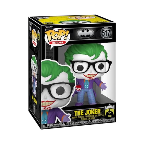 Funko Pop! Movies: BM 85th - The Joker with Teeth - Batman 1989 - Figura de Vinilo Coleccionable - Idea de Regalo- Mercancia Oficial - Juguetes para Niños y Adultos - Movies Fans