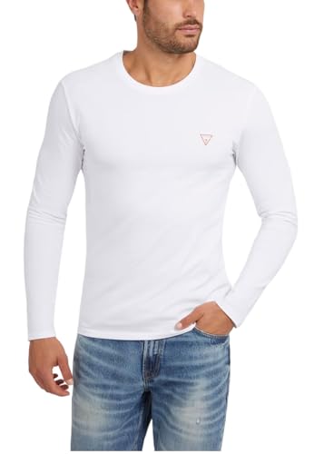 T-SHIRT Uomo GUESS M2YI28 J1311/4 CORE G011 PURE WHITE