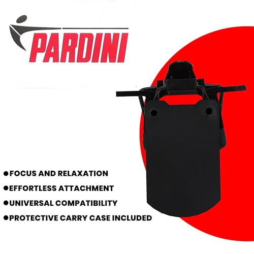 Image of Pardini Clip-On Blinder for Shooting & Archery - Italian Premium Eye Shield for Glasses, ISSF Compliant, Non-Reflective Matte Finish, Lightweight & Durable, Adjustable for Left or Right Eye [Black]