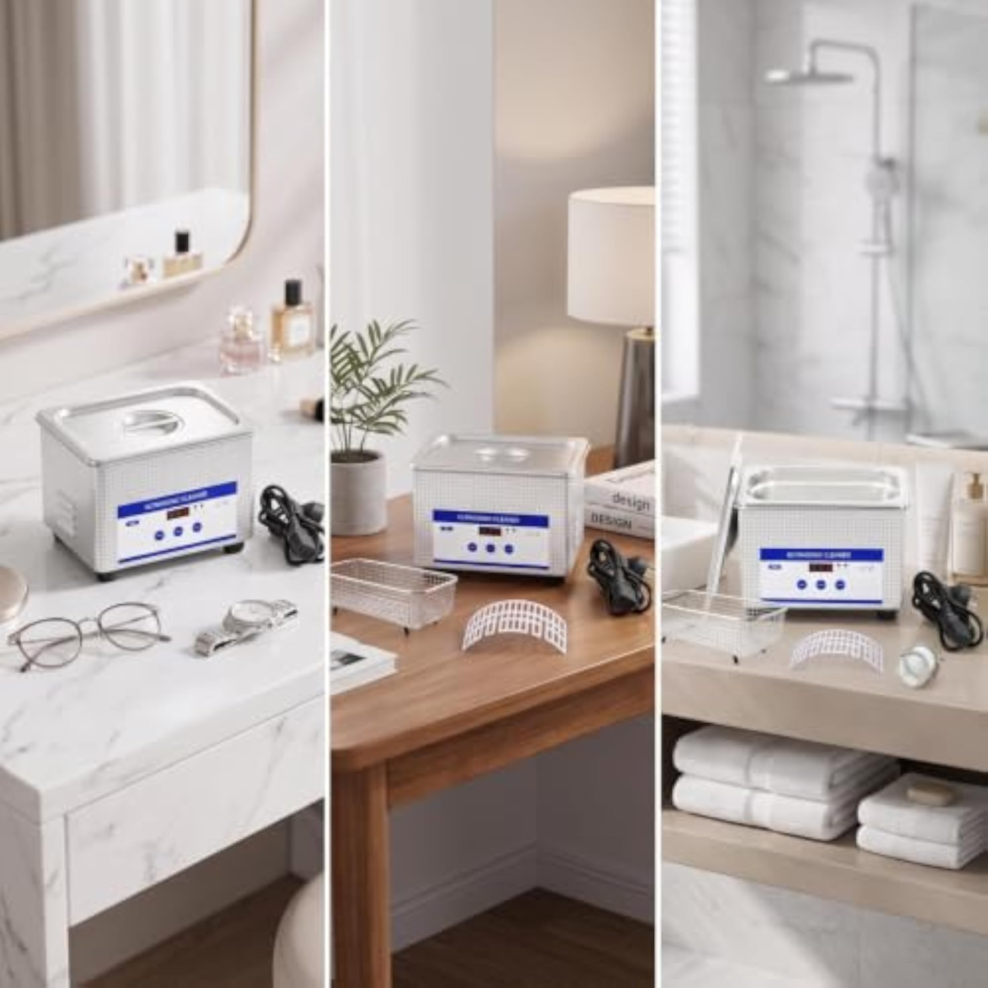 Digital Acoustic Cleaner for Comprehensive Jewellery Care