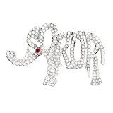 Pearl Elephant DST Sorority Pin Soror Greek Delta Brooch Social Womenhood Gift Jewelry For Clothing Bag