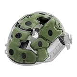 Yzpacc Tactical Helmet Pads, Universal Replacement Ex Helmet Internal Memory Foam Pad Universal Helmet Padding Inserts Protective Mat for ACH Mich Fma EXF Helmet Military Fast