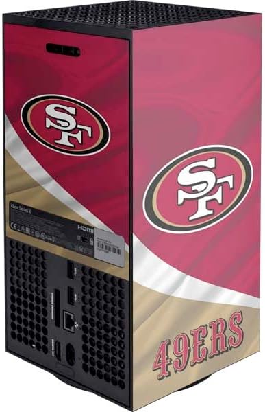 Skinit Decal Gaming Skin Compatible with Xbox Series X Digital Edition Console - Officially Licensed NFL San Francisco 49ers Design