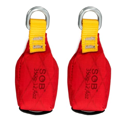 RESQT Outdoor Throw Bag (2Pcs Red 350G)