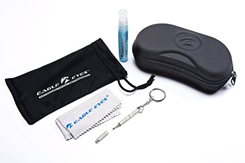 Eagle Eyes Classic Aviator Sunglasses -Silver Stainless Steel Frame (58mm), Polarized Lenses4