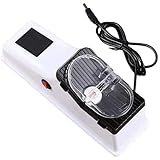 AZIDWERYQ Afilador de Cuchillos eléctrico, afilador y Pulido rápido de Cuchillos eléctrico con Base Antideslizante Estable para Cocineros caseros y Chefs Profesionales