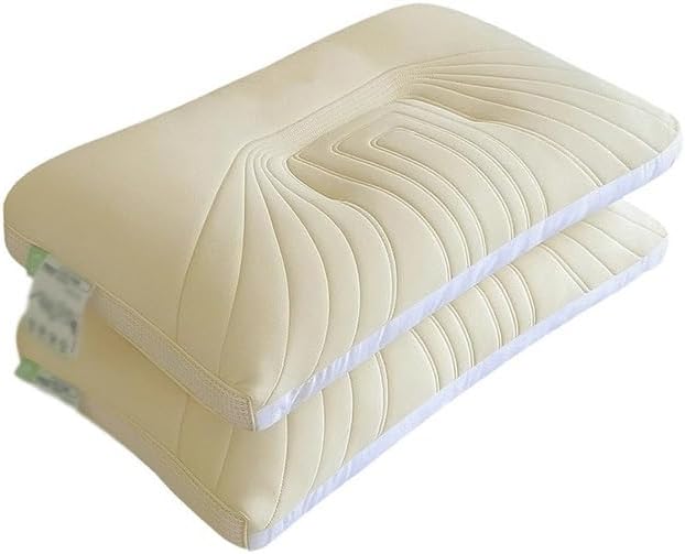 Soft Skin Friendly Adult Neck Protection Polyester Fiber Pair Pillows