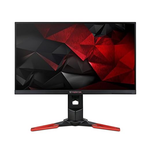 Acer Predator XB271HU bmiprz 27" WQHD (2560x1440) NVIDIA G-SYNC IPS Monitor, (Display Port & HDMI Port, 144Hz), Black