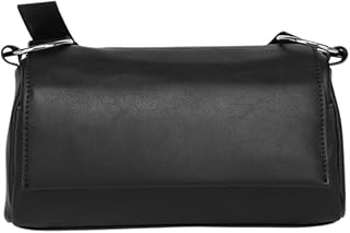 [Luvian] 栃木 レトロ風 メッセンジャーバッグ 大容量ショルダーバッグ レディース PUレザー 斜め掛け 柔らかい 軽量 人気 通勤 大人 かわいい 整理整頓 撥水 カジュアル シンプル おしゃれ