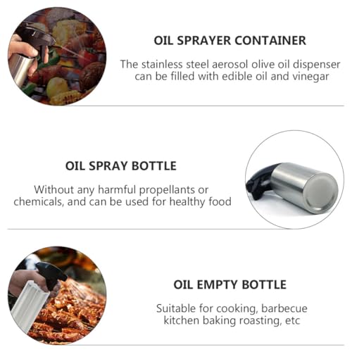 Pulverizador de aceite de acero inoxidable AMUSLESUR para un control saludable en tu cocina 6