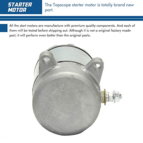 image for TOPSCOPE Starter Motor for Honda TRX250 Recon 229CC with Replace OE # 