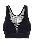 Simone Perele - Sujetador deportivo sin armas, Negro , 40-42