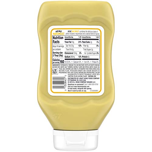 Heinz Mayomust Mayonnaise & Mustard Sauce Mix (16.6 oz Bottle)