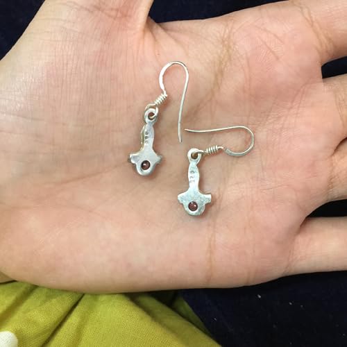 Quartz rose boucles d'oreilles argent pour un style minimaliste