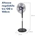 ARDES|AR5S41PBT Ventilador de Pedestal con Telemando Imagen de ARDES|AR5S41PBT Ventilador de Pedestal con Telemando