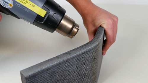 NOCH Stützmauer, ideal für Modellbau, Hartschaum Mauer, 19,8 x 7,4 cm zum Stützen in der Modell-Landschaftsbebauung