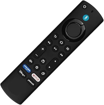 Replacement Remote fit for Hisense Smart TV with Voice Control (Model ERF3C84H 1344) - 4 Preset App Buttons - Bluetooth Pairing Required